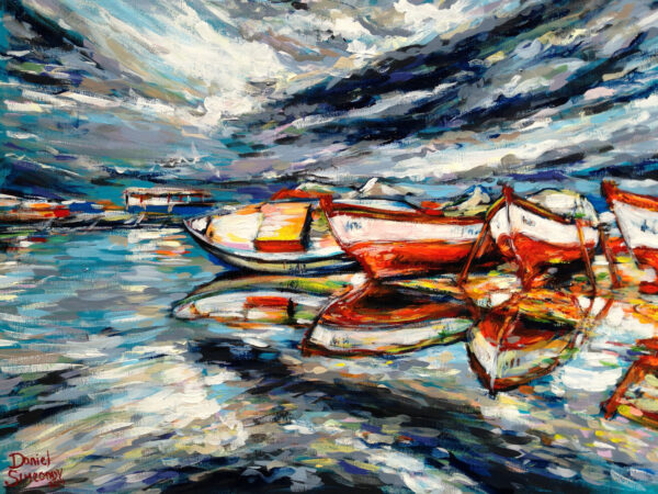 Boats 36 | Daniel Simeonov Fine Art