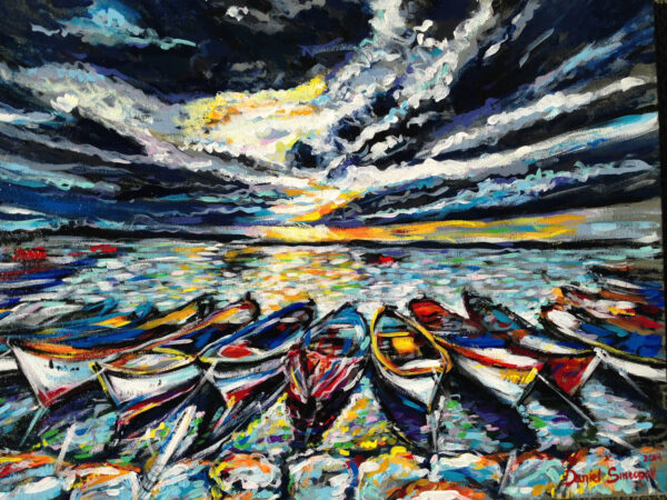 Boats 40 | Daniel Simeonov Fine Art