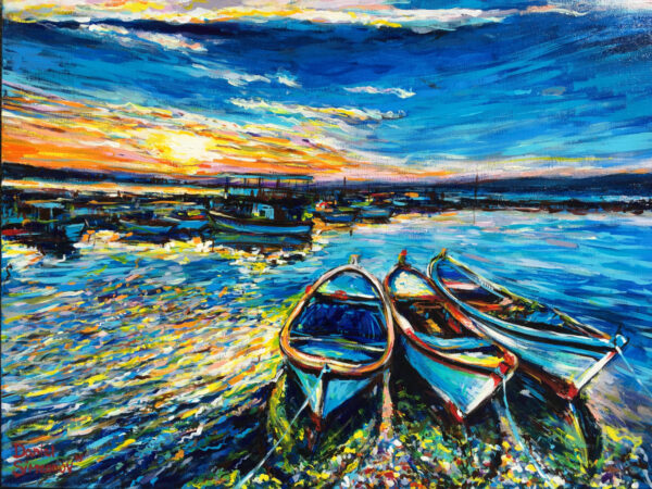 Boats 44 | Daniel Simeonov Fine Art